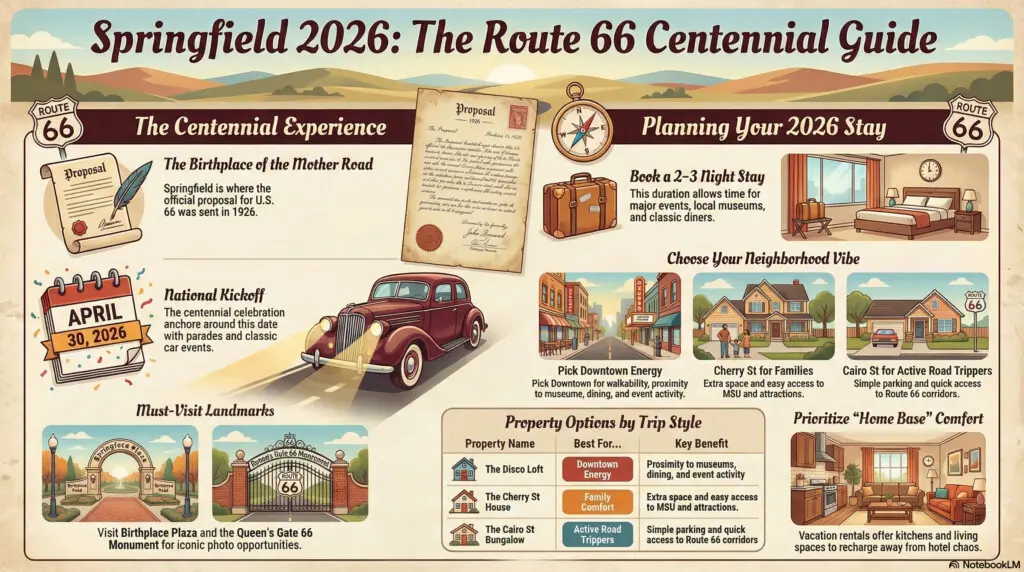 Route 66 Centennial in Springfield MO Guide